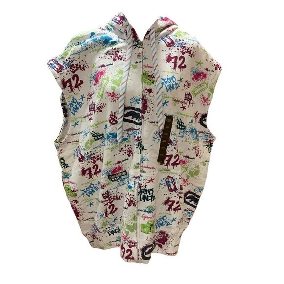 Ecko Vintage Y2K Hooded Vest Bape/Billionaire Boys Club Style Men 3XL NWT! - Picture 1 of 12